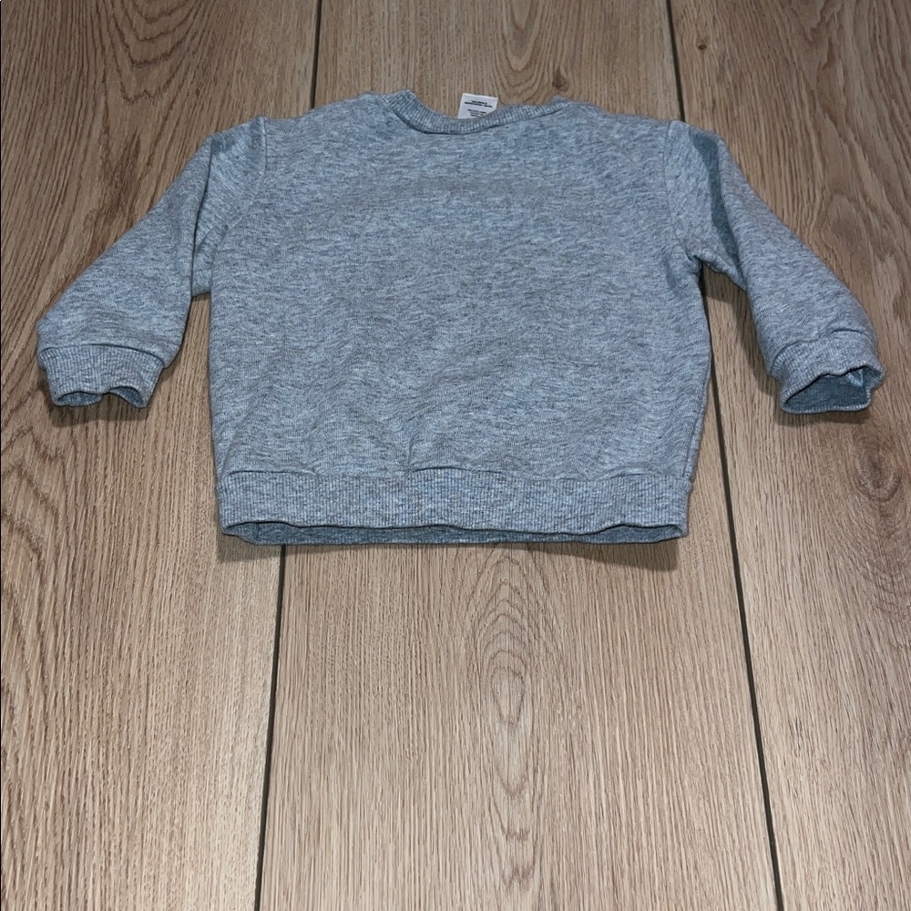 Little Human Kids Gray Sweatshirt - Picture 8 of 11